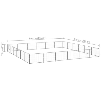 Hundezwinger N 36 M² Stahl