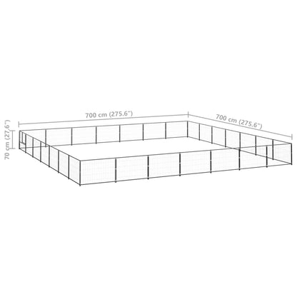 Hundezwinger 49 M² Stahl