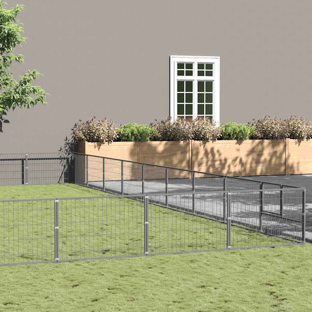 Hundezwinger N 81 M² Stahl