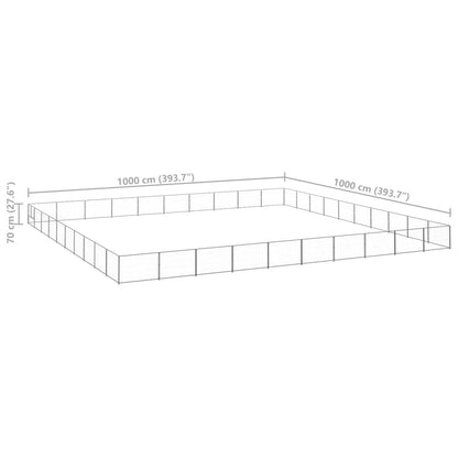 Hundezwinger N 100 M² Stahl