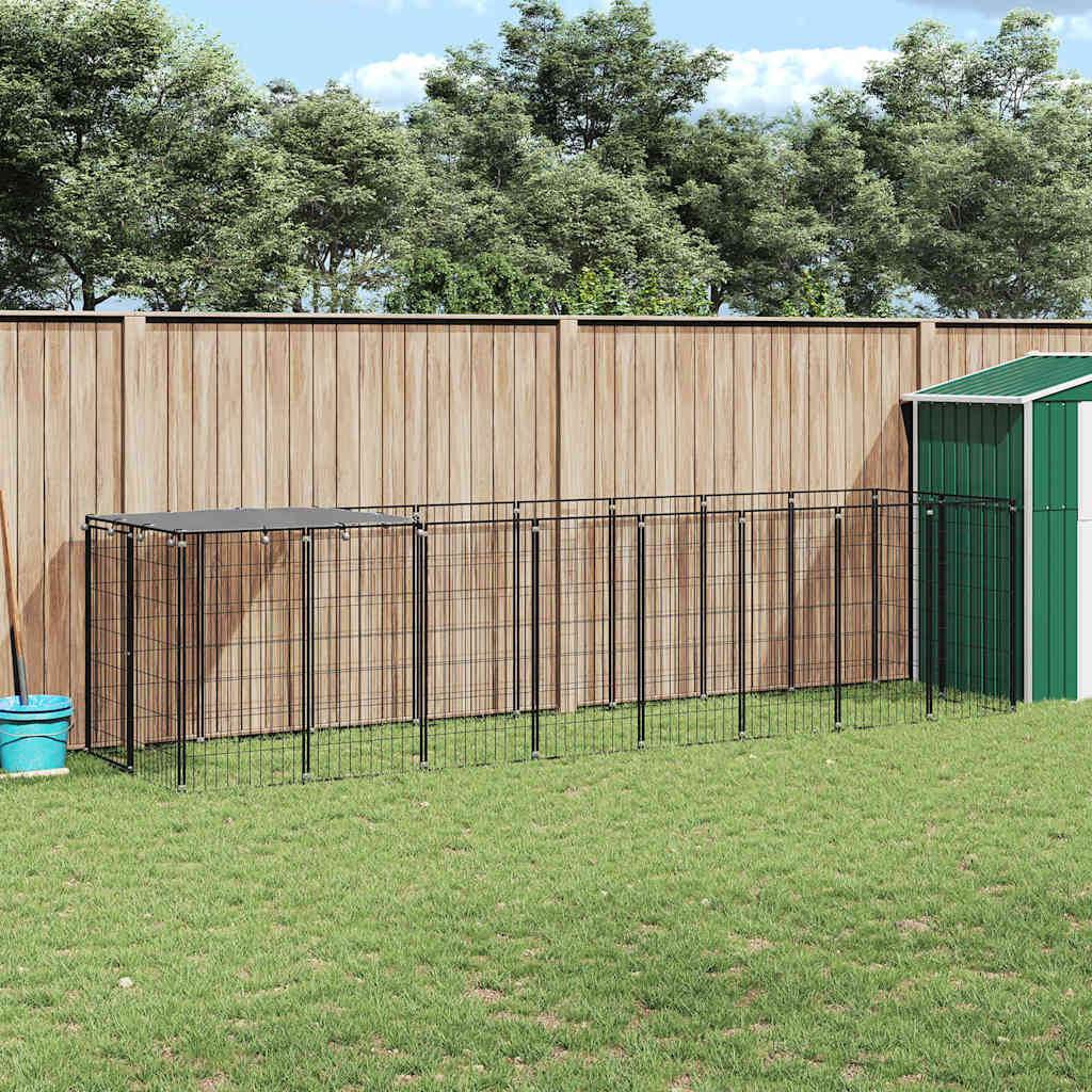 Hundezwinger 4,84 M² Stahl