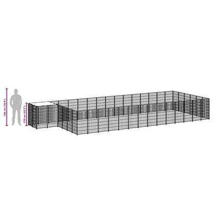 Hundezwinger 26,62 M² Stahl