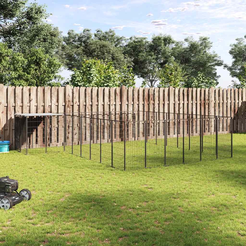 Hundezwinger 15,73 M² Stahl