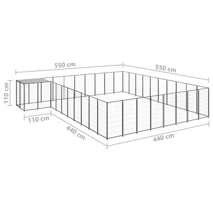 Hundezwinger 25,41 M² Stahl