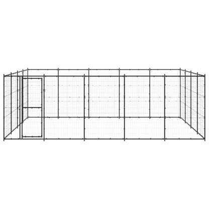 Outdoor-Hundezwinger Stahl 24,2 M²