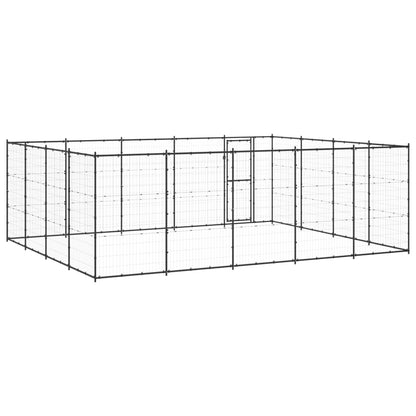 Outdoor-Hundezwinger Stahl 24,2 M²
