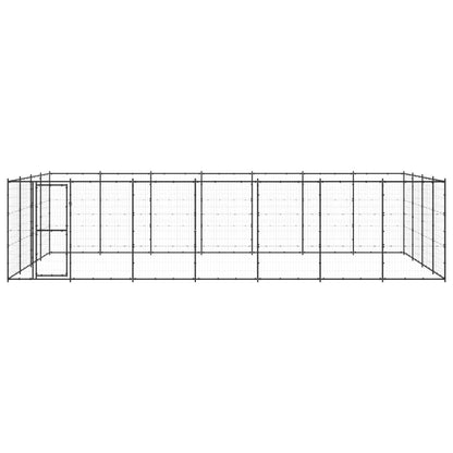 Outdoor-Hundezwinger Stahl 33,88 M²
