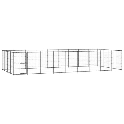 Outdoor-Hundezwinger Stahl 43,56 M²