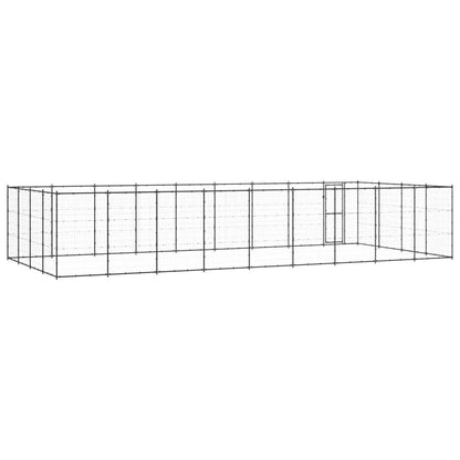 Outdoor-Hundezwinger Stahl 43,56 M²