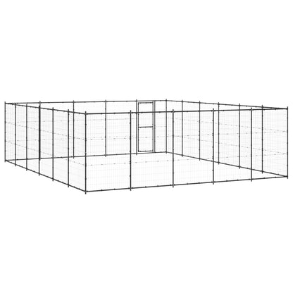 Outdoor-Hundezwinger Stahl 36,3 M²