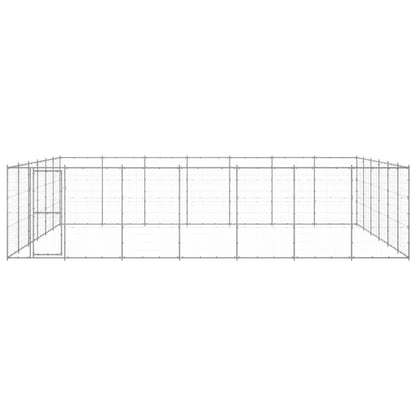 Outdoor-Hundezwinger Verzinkter Stahl 50,82 M²