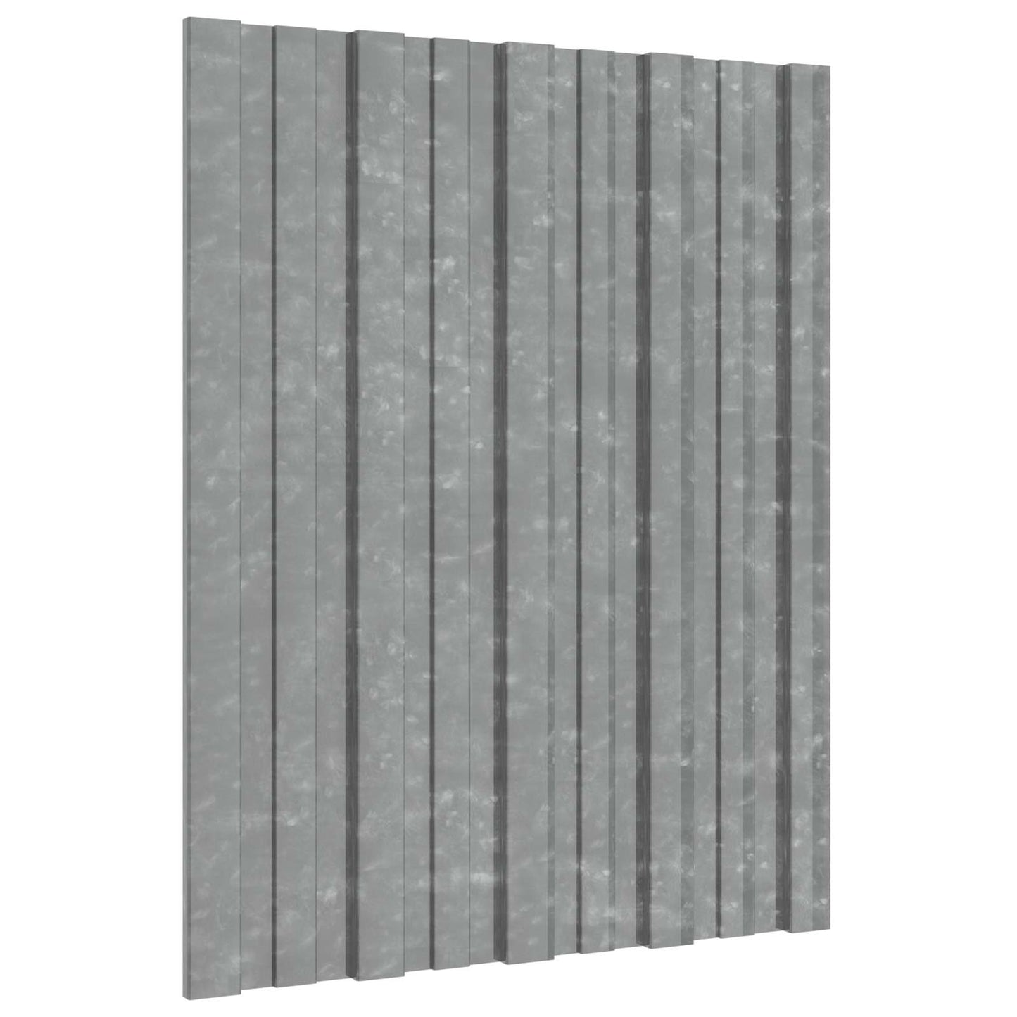 Dachpaneel 36 Pcs Natur Verzinkter Stahl
