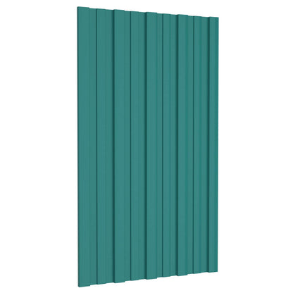 Dachpaneel 36 Pcs Natur Verzinkter Stahl
