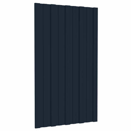 Dachpaneel 36 Pcs Natur Verzinkter Stahl
