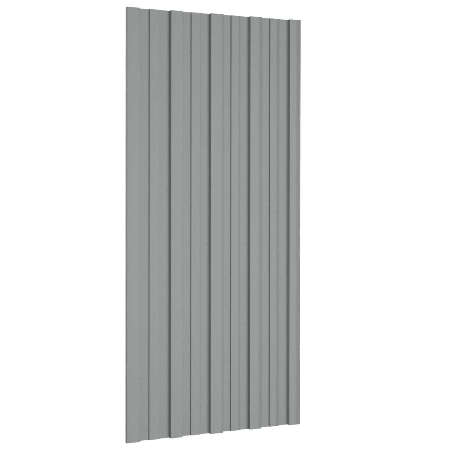 Dachpaneel 36 Pcs Natur Verzinkter Stahl