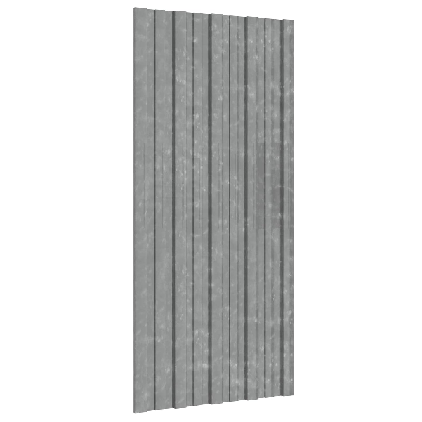 Dachpaneel 36 Pcs Natur Verzinkter Stahl