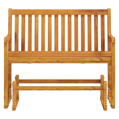 Garten-Schaukelbank 110 Cm Massivholz Akazie