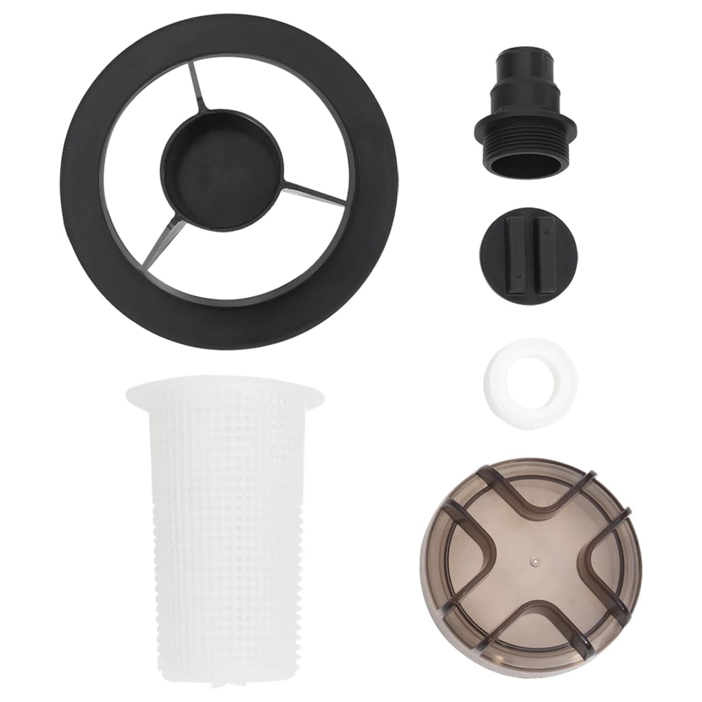 Pool-Sandfilteranlage Mit Vorfilter Schwarz