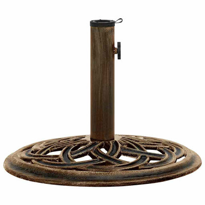 Sonnenschirmständer Bronzen 44X44X31 Cm Gusseisen