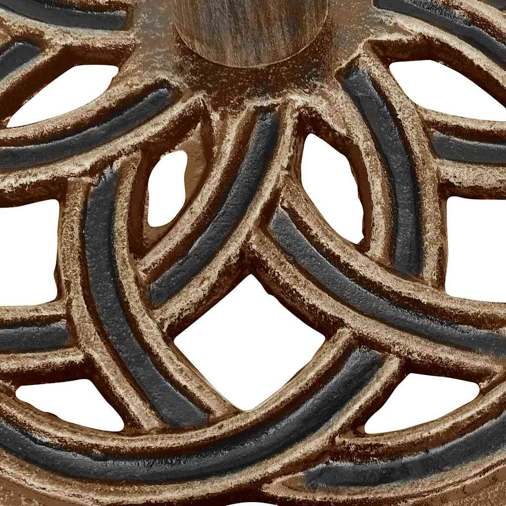 Sonnenschirmständer Bronzen 44X44X31 Cm Gusseisen