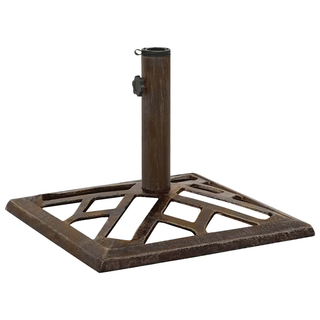 Sonnenschirmständer Bronzen 44X44X31 Cm Gusseisen