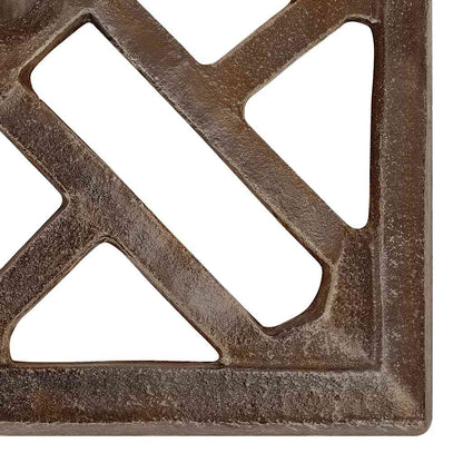 Sonnenschirmständer Bronzen 44X44X31 Cm Gusseisen