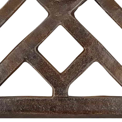 Sonnenschirmständer Bronzen 44X44X31 Cm Gusseisen