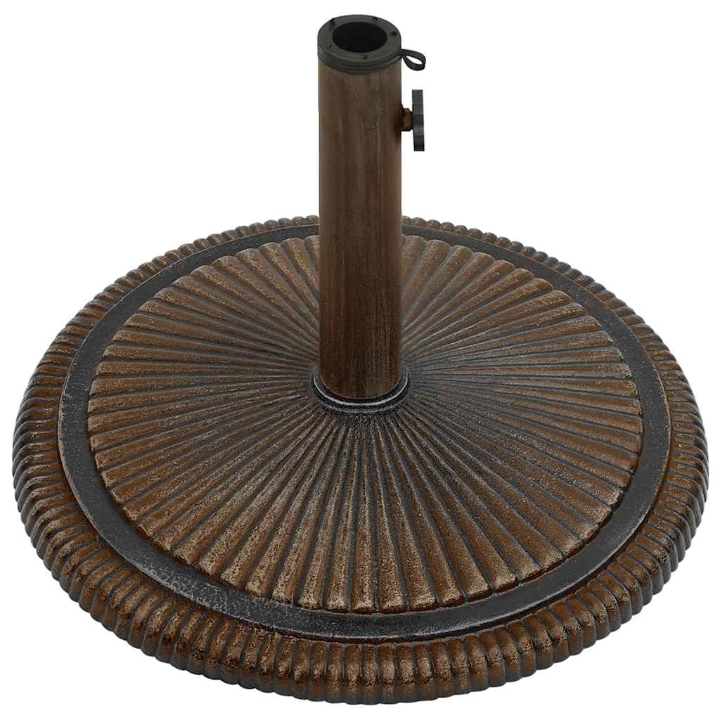 Sonnenschirmständer Bronzen 45X45X30 Cm Gusseisen