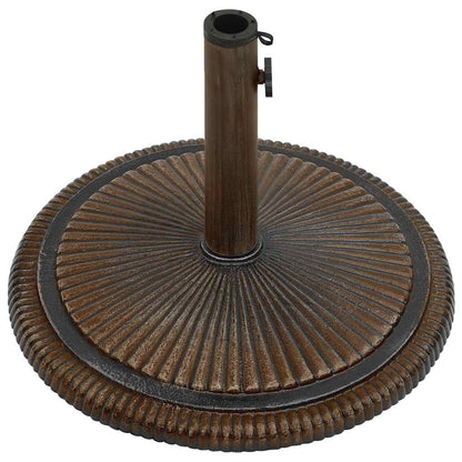 Sonnenschirmständer Bronzen 45X45X30 Cm Gusseisen