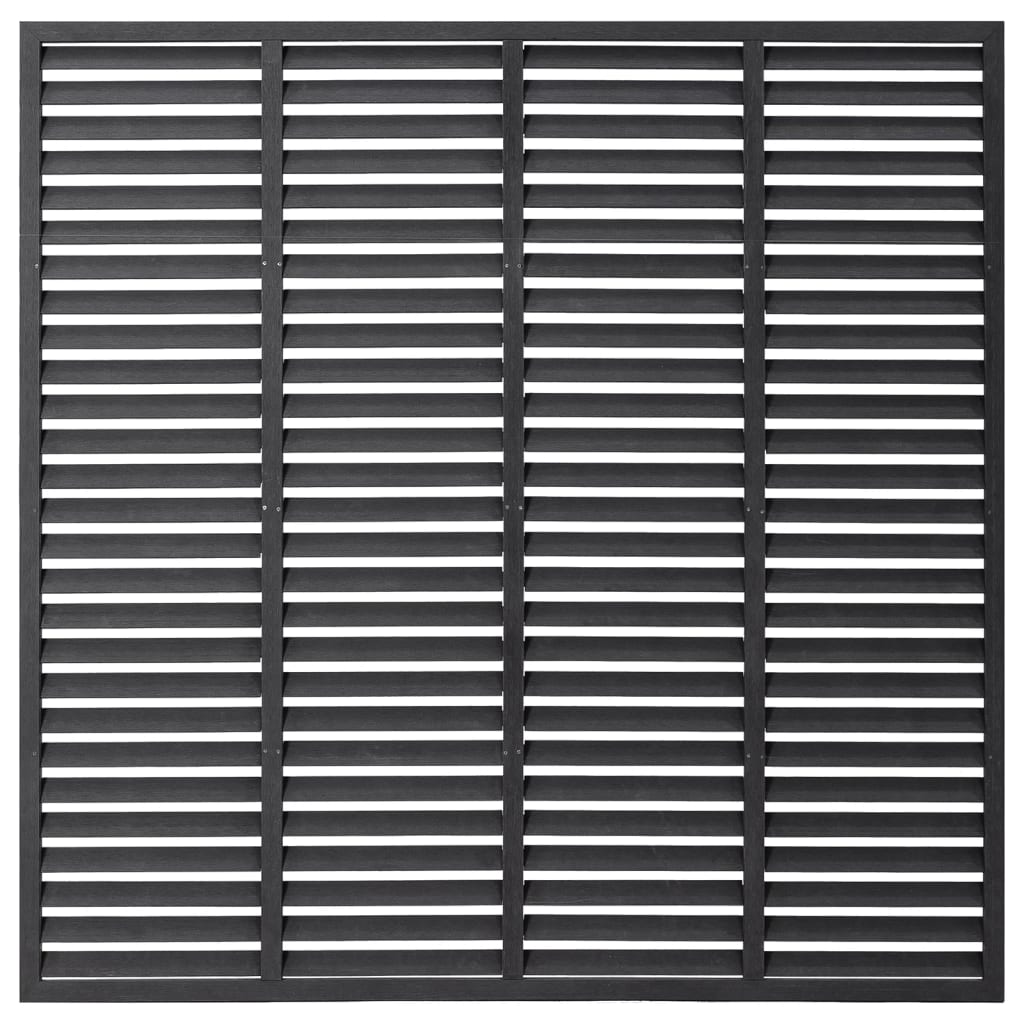 Lamellenzaun Wpc 180X180 Cm