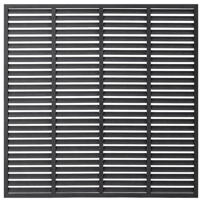 Lamellenzaun Wpc 180X180 Cm