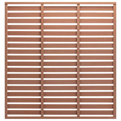 Zaunplatte Wpc 180X180 Cm
