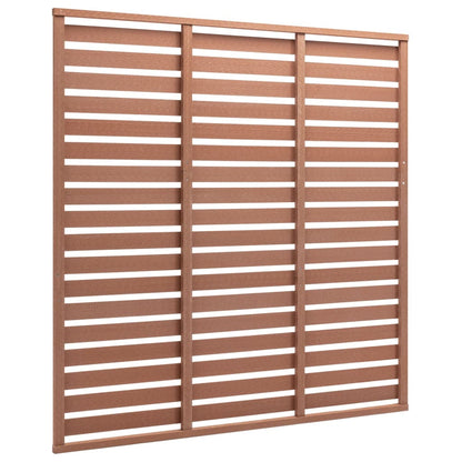 Zaunplatte Wpc 180X180 Cm
