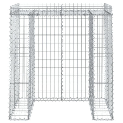 Gabionen-Mülltonnenbox 110X91X120 Cm Verzinktes Eisen