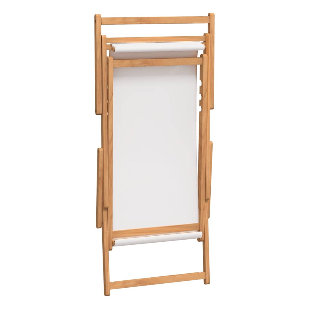 Strandstuhl Klappbar Massivholz Teak