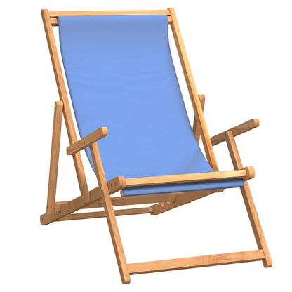 Strandstuhl Klappbar Massivholz Teak