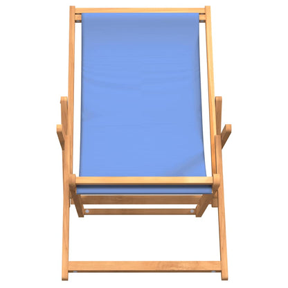 Strandstuhl Klappbar Massivholz Teak