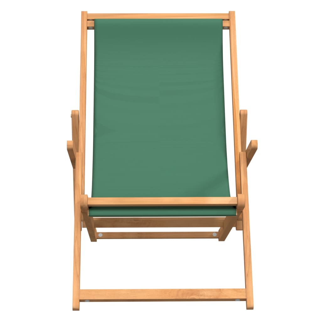 Strandstuhl Klappbar Massivholz Teak