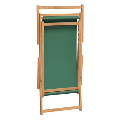 Strandstuhl Klappbar Massivholz Teak