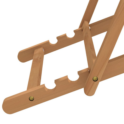 Strandstuhl Klappbar Massivholz Teak