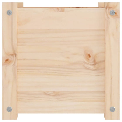 Pflanzkübel 2 Stk. 31X31X31 Cm Massivholz Kiefer