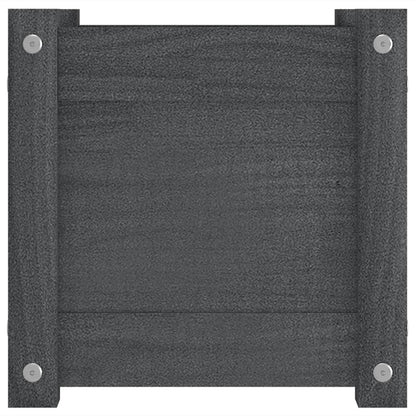 Pflanzkübel 2 Stk. 31X31X31 Cm Massivholz Kiefer