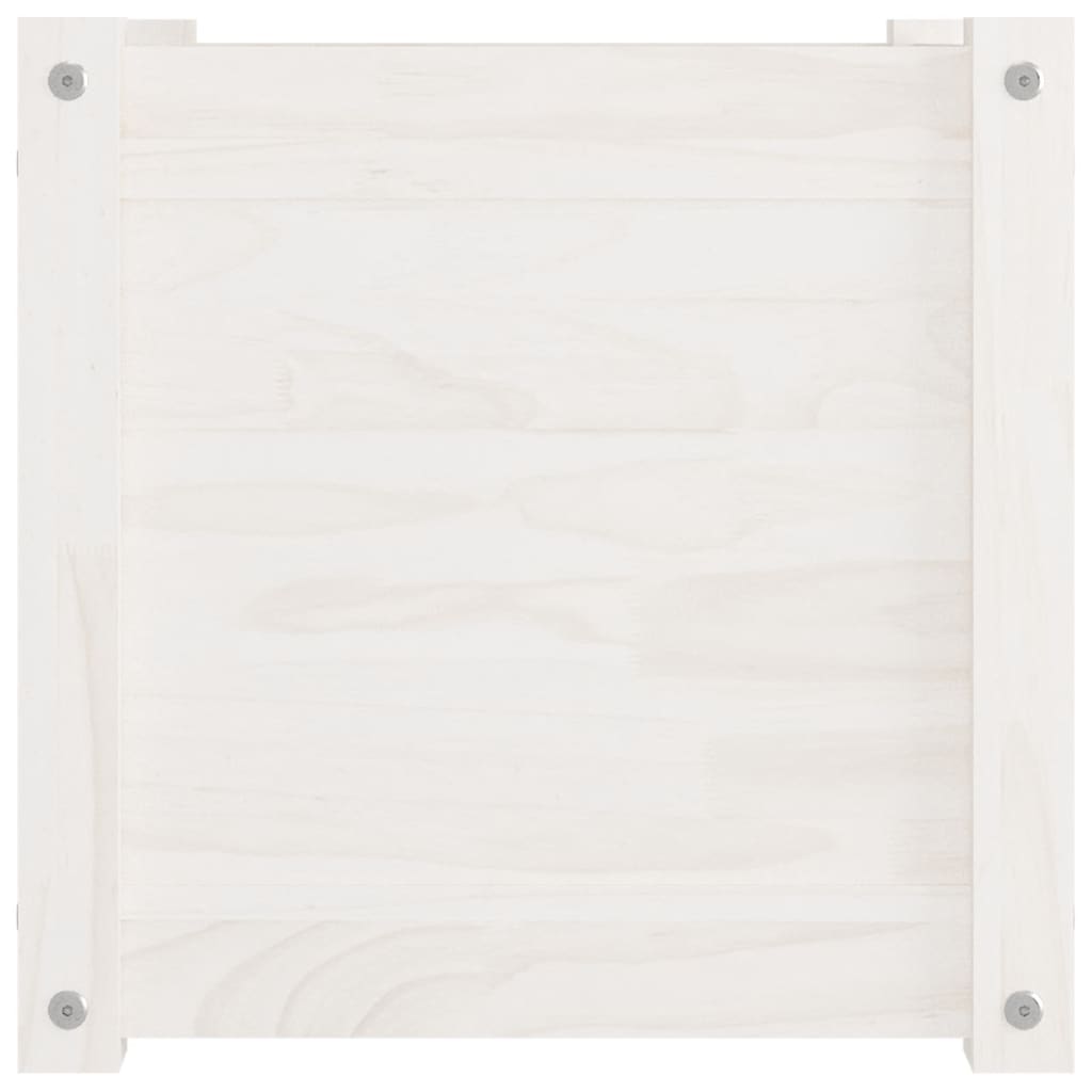 Pflanzkübel 2 Stk. 40X40X40 Cm Massivholz Kiefer