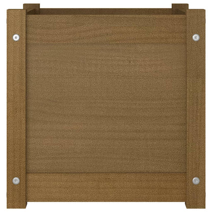 Pflanzkübel 2 Stk. 40X40X40 Cm Massivholz Kiefer