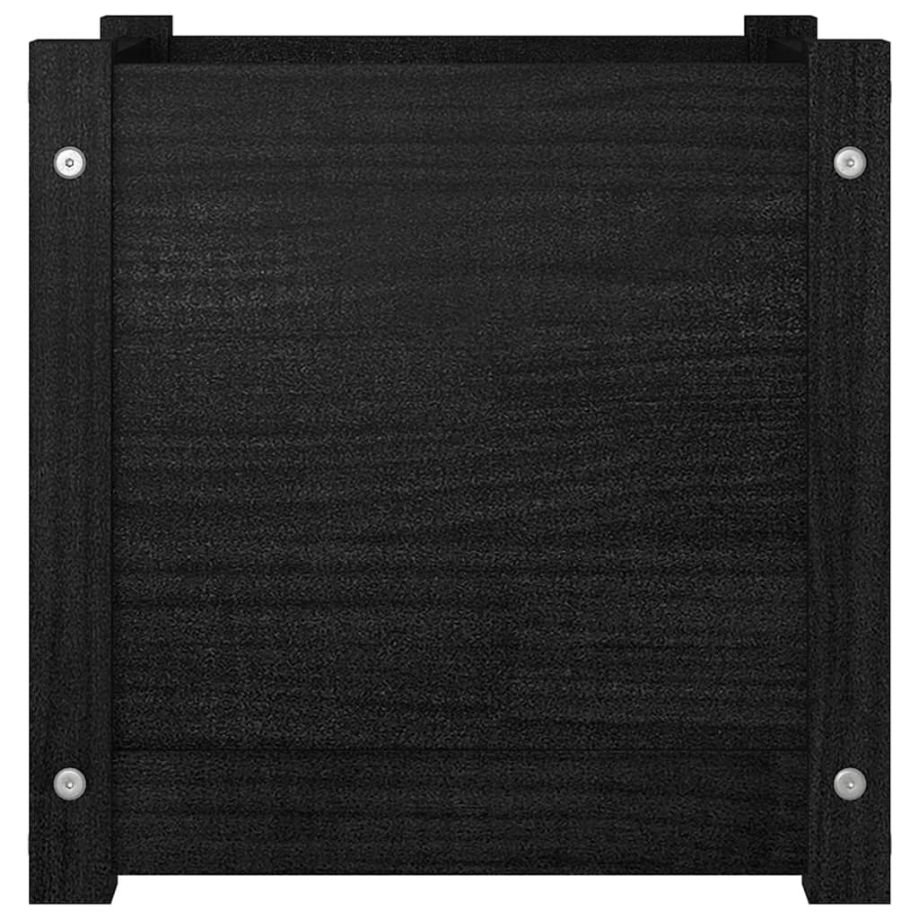 Pflanzkübel 2 Stk. 40X40X40 Cm Massivholz Kiefer