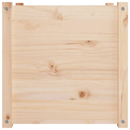 Pflanzkübel 2 Stk. 50X50X50 Cm Massivholz Kiefer