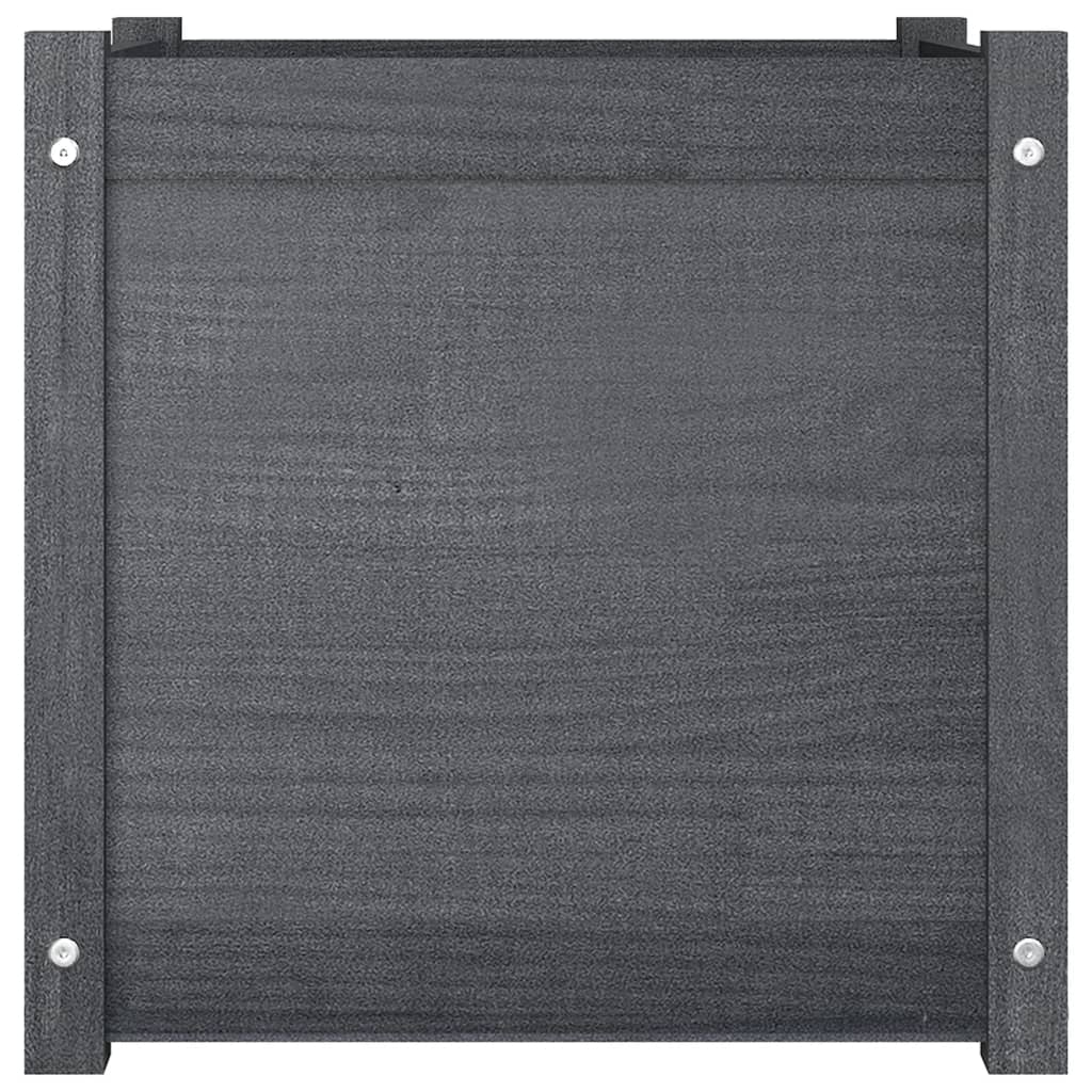 Pflanzkübel 50X50X50 Cm Massivholz Kiefer