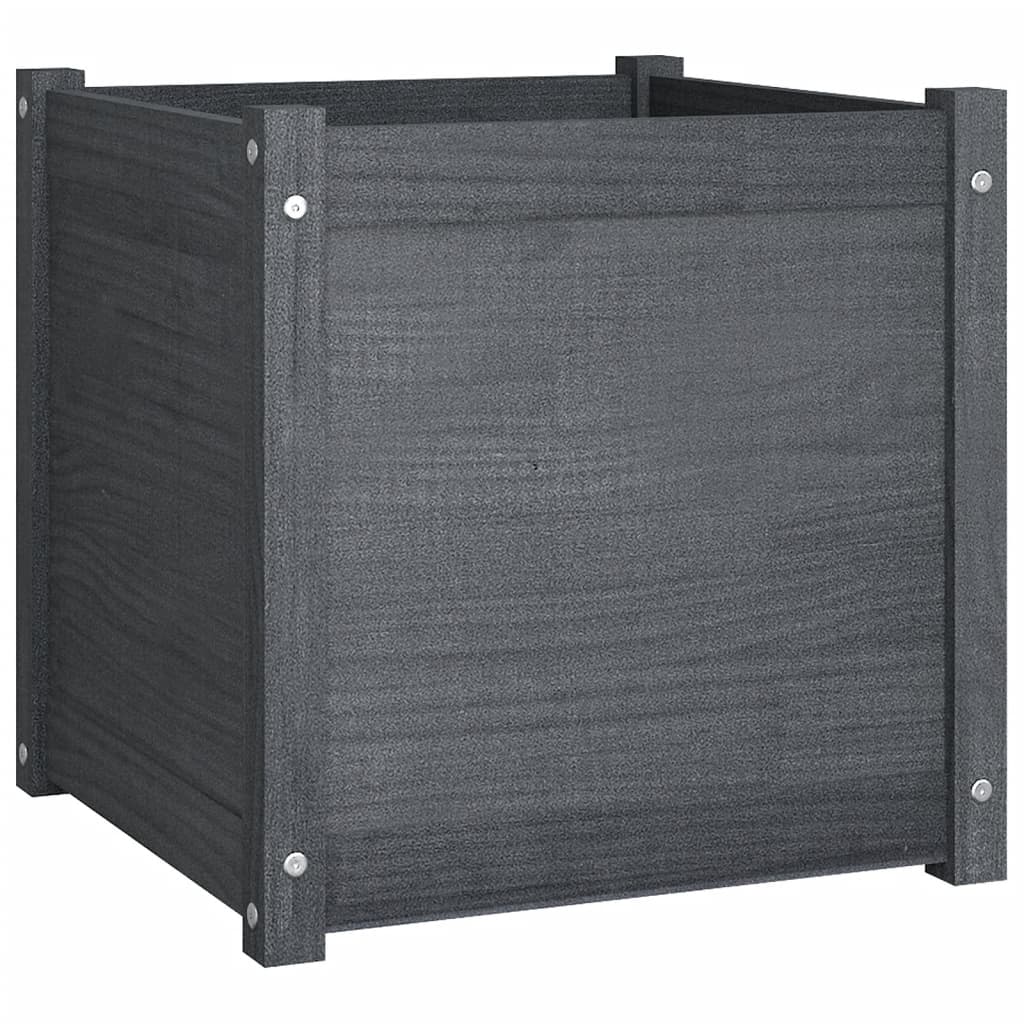 Pflanzkübel 2 Stk. 50X50X50 Cm Massivholz Kiefer