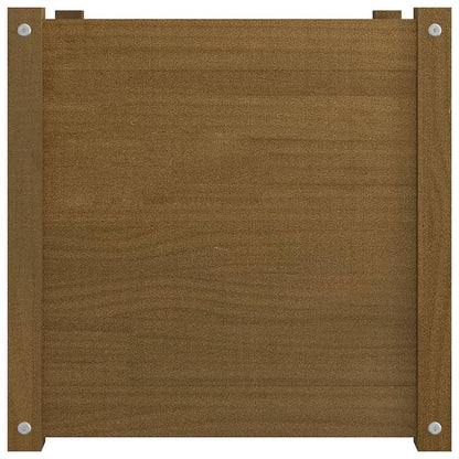 Pflanzkübel 2 Stk. 50X50X50 Cm Massivholz Kiefer