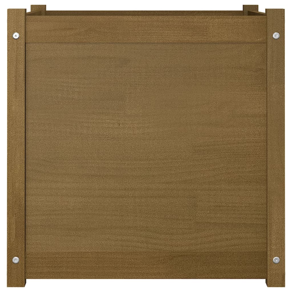 Pflanzkübel 60X60X60 Cm Massivholz Kiefer